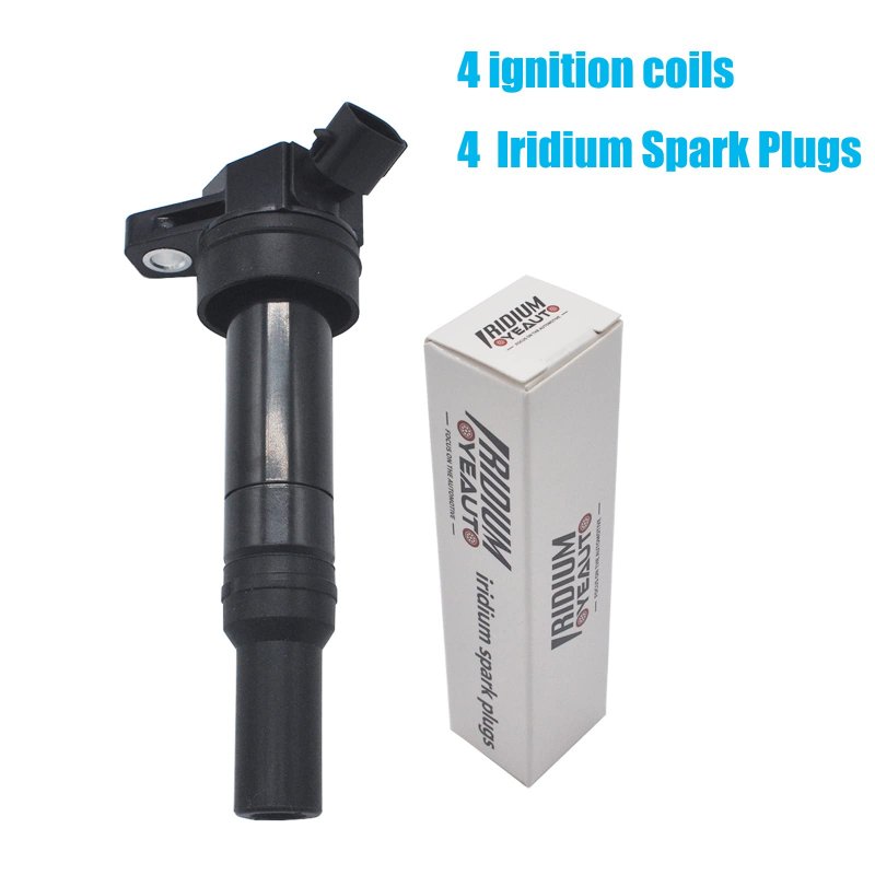 Oyeauto Ignition Coil Iridium Spark Plug Uf651 For Hyundai Kia Elantra Gt Coupe Tucson Forte Soul 1 8l 2 0l
