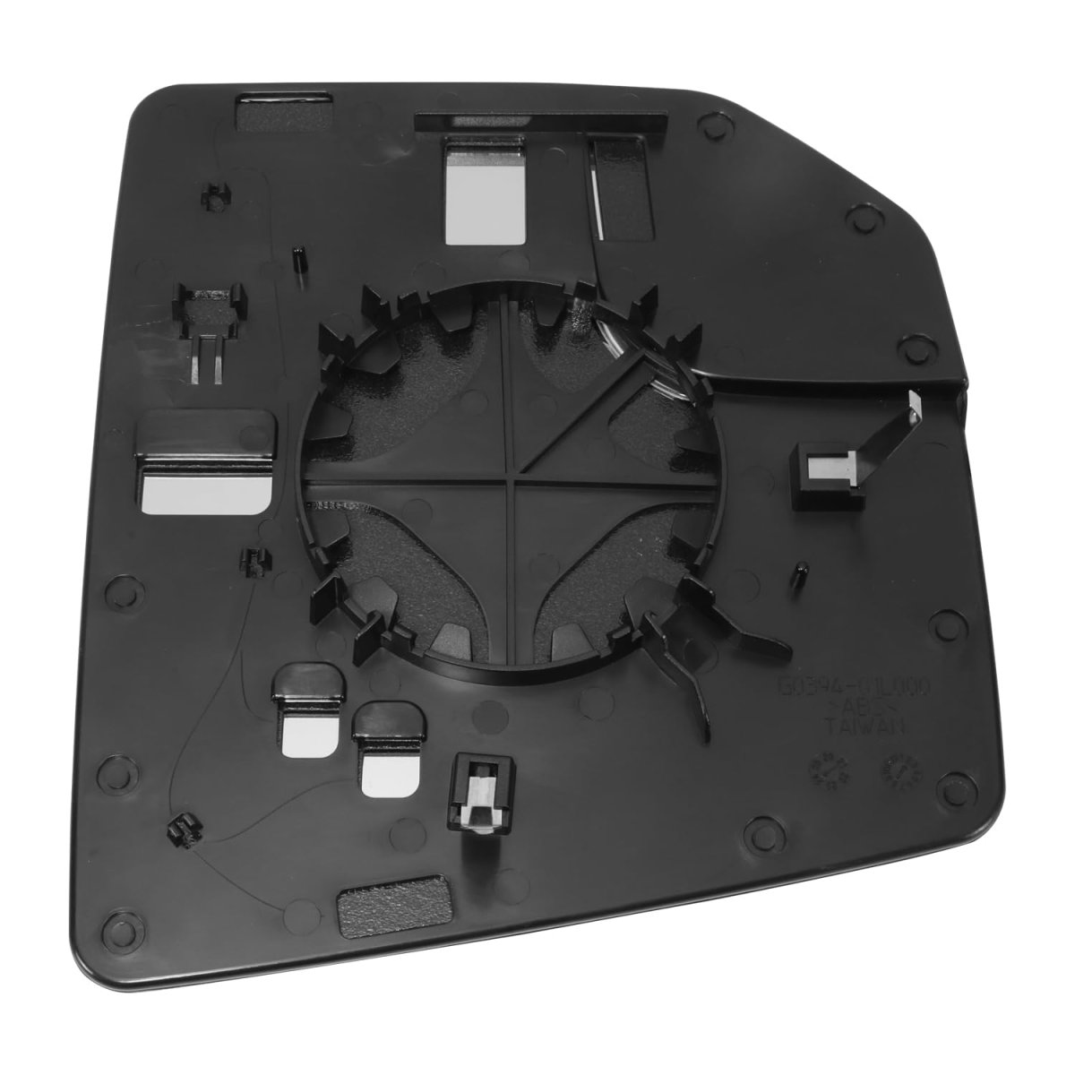 Auto Dynasty Non Heated Glass And Blind Spot Fo1324139 Factory Style Flat Side View Mirror Lens Manual Adjust For Ford F-150