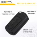Ocpty 2x Flip Key Entry Remote Control Fob Transponder Ignition For 05 06 07 08 09 Land Rover Lr3 Range Sport Adp05718101s