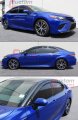 Cuztom Tuning Jdm 3d Wavy Style Window Visor Rain Guard Deflector Compatible Fits For 2018-2024 Toyota Camry L Le Se Xle Xse
