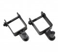 2 Square Male Black Hinge Pair With Bolt And Nut Assembly 5 8 Pintle 