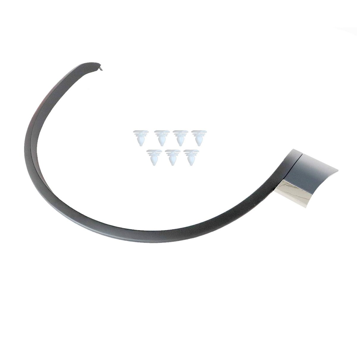 Secos Front Fender Wheel Flare Arch Molding Cover Passenger Side For Volkswagen Touareg 2011 2012 2013 2014 Replace