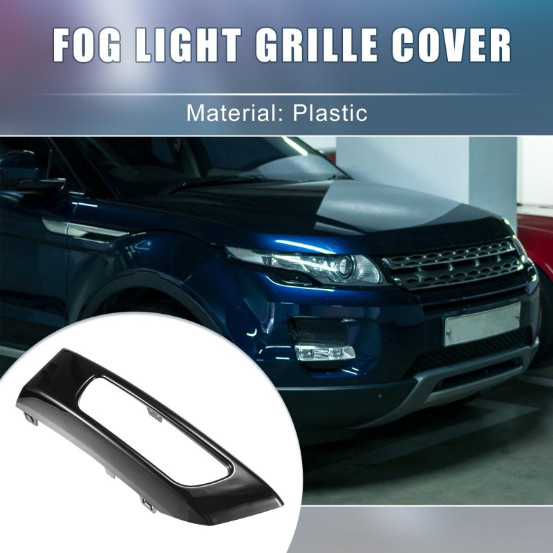 A Absopro Left Right Side Fog Light Grille Cover Trim For Range Rover Sport 2014 2015 2016 2017 Black 1 Pair
