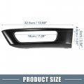 A Absopro Left Right Side Fog Light Grille Cover Trim For Range Rover Sport 2014 2015 2016 2017 Black 1 Pair