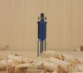 Woodline Usas Wl-1296 Flush V-groove Router Bit 2-inch Shank 1 Cutting Diameter 3 4-inch Overall 1-inch Length 