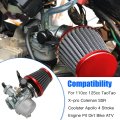 Pz22 Carburetor 22mm With Throttle Cable And Grip For Ssr Taotao Xpro Coleman Apollo 110cc 125cc Pit Dirt Bike Atv Quad 4