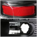 Auto Dynasty Compatible With Yukon Suburban Tahoe Gmt 800 Pair Of Black Housing Clear Lens 3d Led Brake Tail Lights