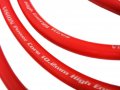 Vms Racing 90-93 10 2mm High Performance Engine Spark Plug Wires Set In Red For Honda Integra Xsi Civic Crx Sir Dohc Ef8 Ef9