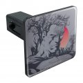 Superman Dark Persona Tow Trailer Hitch Cover Plug Insert