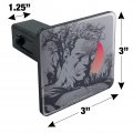 Superman Dark Persona Tow Trailer Hitch Cover Plug Insert