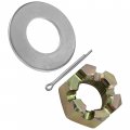 Caltric Front Rear Axle Castle Nut With Washer And Pin Compatible Polaris Ranger 500 4x4 2010-2013