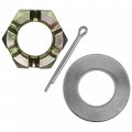 Caltric Front Rear Axle Castle Nut With Washer And Pin Compatible Polaris Ranger 500 4x4 2010-2013