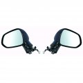 Honda Fit 2007 2008 Door Mirror Driver And Passenger Side Pair Power Non-heated Paint To Match Replacement For 76250slna01zc 