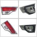 Tail Light Replacement For Toyota Highlander 2014 2015 2016 Driver Side Inner Rear Brake Lamp Assembly Red And Clear Lens