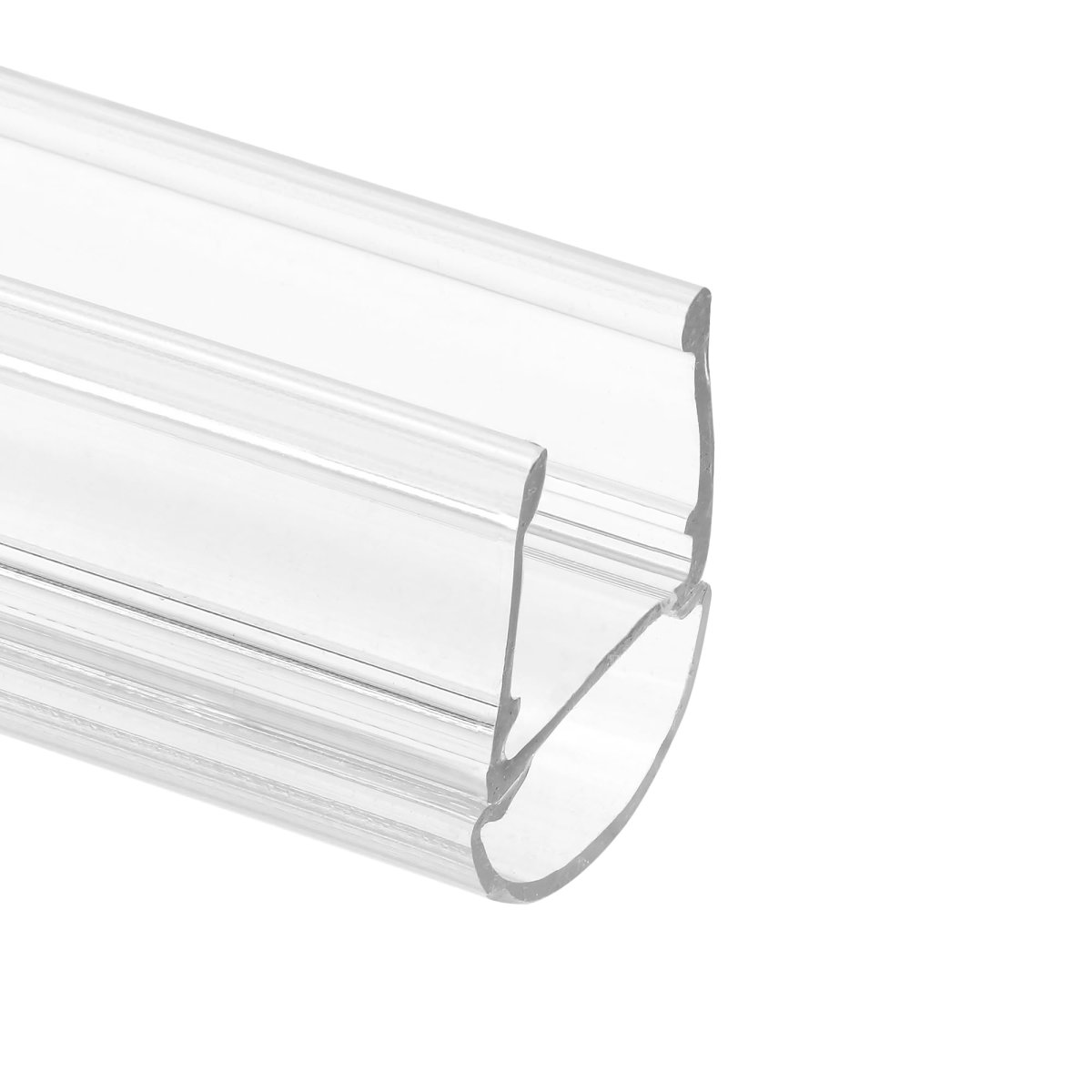 M 6323 Glass Shower Door Bulb Vertical Side Seal Clear 78 In Fits 3 8 Frameless Vinyl Water Barrier Single Pack