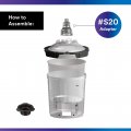 3m Pps 2 0 Spray Gun Adapter S3127 1 8 Inch Male 28 Thread Bsp A Connects Select Iwata Paint To 2 System 1 Pack