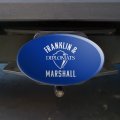 Franklin Marshall College Diplomats Logo Oval Tow Hitch Cover Trailer Plug Insert 2
