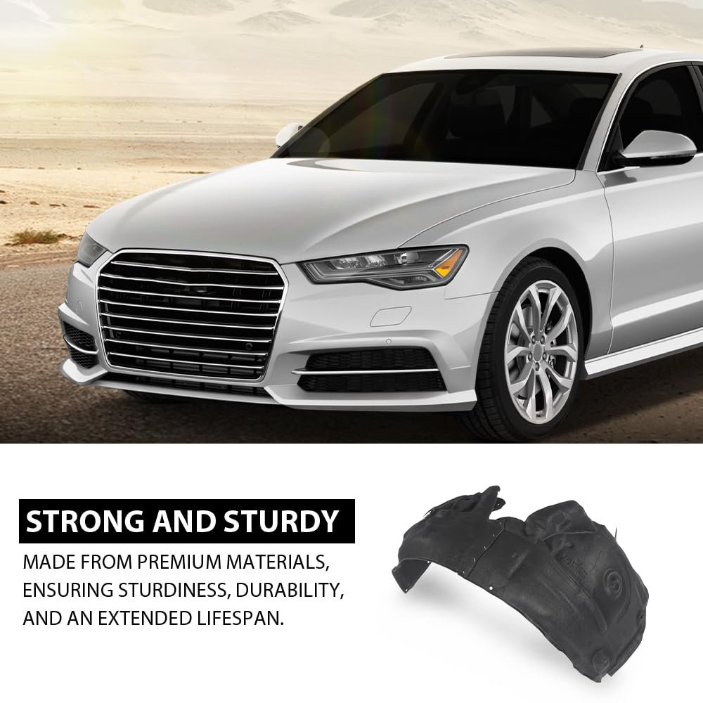 Front Left Fender Liner Inner For Audi A6 Quattro 2012 2017 S6 2013 Driver Side 4g0821133d Au1248132