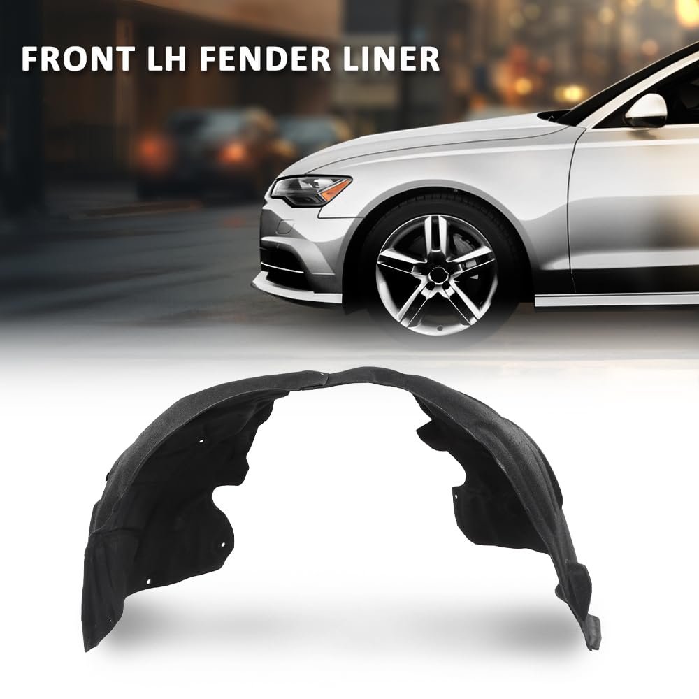 Front Left Fender Liner Inner For Audi A6 Quattro 2012 2017 S6 2013 Driver Side 4g0821133d Au1248132
