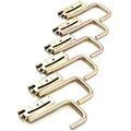 6 E Track Square J Hook System Flatbed Trailer Jacket Rack 