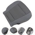 Driver Bottom Seat Cover For Ford F250 F350 F450 F550 2017 2021 And F150 2015 Gray Cloth Fabric Fits Xl Xlt Stx Fx4 All Cab 