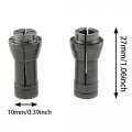 Grinding Machine Clamping Collet Adapter 4 Piece Set 3mm And 6mm Carbon Steel Die Grinder Chucks For 1 8 In Standard Bits