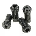 Grinding Machine Clamping Collet Adapter 4 Piece Set 3mm And 6mm Carbon Steel Die Grinder Chucks For 1 8 In Standard Bits