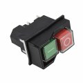 Hqrp On-off Magnetic Switch Compatible With Kedu Kjd17 Electric Power Tool Dust Collector Saw Grinder 4-pin 120v Ul Listed