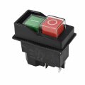 Hqrp On-off Magnetic Switch Compatible With Kedu Kjd17 Electric Power Tool Dust Collector Saw Grinder 4-pin 120v Ul Listed