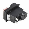 Hqrp On-off Magnetic Switch Compatible With Kedu Kjd17 Electric Power Tool Dust Collector Saw Grinder 4-pin 120v Ul Listed