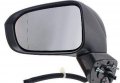 Driver Side Mirror For Honda Civic Outside Rear View Ho1320282 Black Painted Door Mount Vehicle Specific Fit Glass 