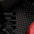 Custom Car Floor Mats Suitable For 99 Truck Suv Car All Weather Personalized Full Coverage Luxury Anti-slip Leather Black White
