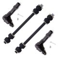 4pc Front Outer Tie Rod End And Sway Bar Link Kit Es80786 K7275 For Ford Explorer Mercury Mountaineer 2006 2010 