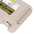 Aintier Beige Sun Visor For 2006 2007 2008 2009 2010 2011 2012 2013 Toyota Rav4 With Sunroof Left Driver Side