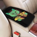 Itinspace Center Console Cover Cosmic Cat Armrest Universal Fit For Cars Prevent Dog Claws From Scratching Protectenhance Your