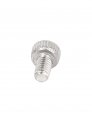 Uxcella M2x4mm Thread Hex Key Socket Head Knurl Cap Screws Bolts 100pcs