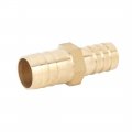X Autohaux 2 Pcs 19mm To 16mm Od Brass Barb Hose Straight Reducer Splicer Fitting For Air Water Gas Oil