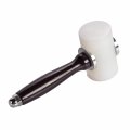 Woniutch 12-ounce Mallet For Leathercraft Leather Carving Hammer Working Mauls With Nylon Head And Wooden Handle T 
