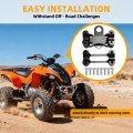 Fat 1 8 In Handlebar Riser Clamp Conversion Mount Kit For Yamaha Banshee Yfz350 Yfz 350 1987 2006 Aluminum Alloy Fixing Block