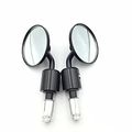 Smt Motorcycle Black A Set Cnc Rear View Handle Bar End Round Mirrors 7 8 For Aprilia Tuono Mana Dorsoduro Shiver Pegaso Sxv