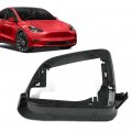 G-plus Right Passenger Side Wing Door Mirror Frame Cover Compatible With Tesla Model Y 2020 2021 2022 2023