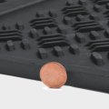 Bdk Pro Grid Contour Liners Heavy Duty Rubber Floor Mats For Car Suv Truck Van All Weather Protection Pro 