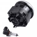 G-plus Clear Lens Fog Light Assembly Compatible With Dodge Caravan Chrysler Pacifica Sebring Jeep Driving Lamps W H10 Halogen