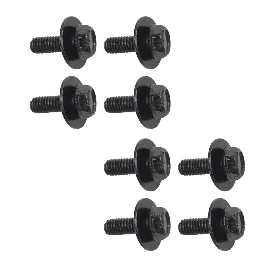 Version 8x 12mm Top Front Skid Plate Bolts And Gasket Compatible For T-oyota Tacoma Fj Tundra Land Cruiser 2013-2020