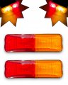Peterson Manufacturing Trailer Light Multi-pack 2 M154a-r Incandescent Marker Clearance Lights For Utility Rv Camper Cargo 