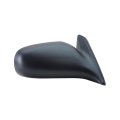 Passenger Side Door Mirror For Toyota Tercel 1991 1992 1993 1994 Manual Glass Non Heated Foldaway Textured Black Convex 2 