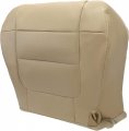 Kuafu Driver Side Bottom Seat Cover Artificial Leather Tan Compatible With 2001 2002 2003 Ford F150 Lariat 2wd 4x4 Fx4 Single