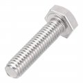 Uxcell M6x25mm Hex Bolts 304 Stainless Steel Hexagon Left Hand Screw Bolt 4pcs