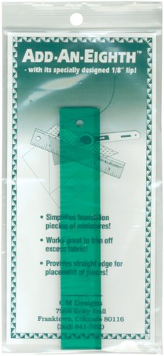 Cm Designs Add-an-eighth Ruler 6-inch Green