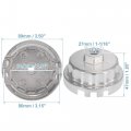 X Autohaux Oil Filter Cap Wrench 14 Flutes 4 Slots 64 5mm Removal Tool For Toyota Camry Rav4 Highlander 2 5l-5 7l Engine Silver
